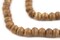 The Bead Chest Copper Inlaid Rustic Brown Bone Mala Beads (10mm)